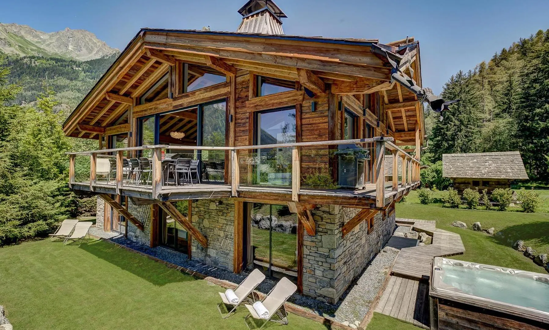 Chalet Black Stone Chamonix Francia